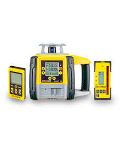 Geomax Zone75 DG. Full-automatic dual slope laser, 15rps. Includes Li-Ion battery pack and charger, remote